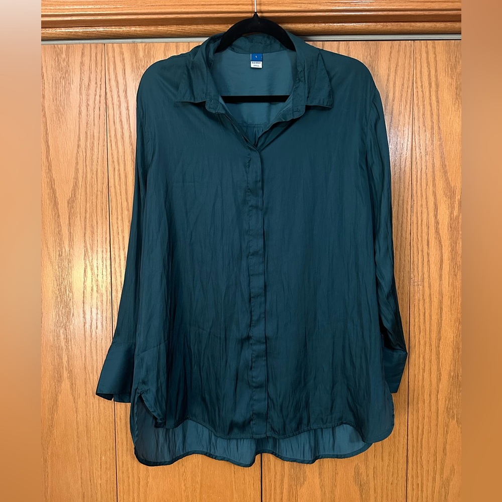 Old Navy Women’s Long Sleeve Blouse Size Large